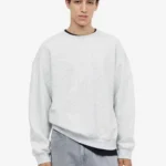 Loose Fit Polo Shirt - White
