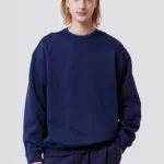 Loose Fit Polo Shirt - Dark Blue