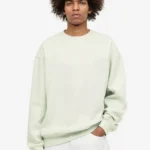 Loose Fit Polo Shirt - Light Green